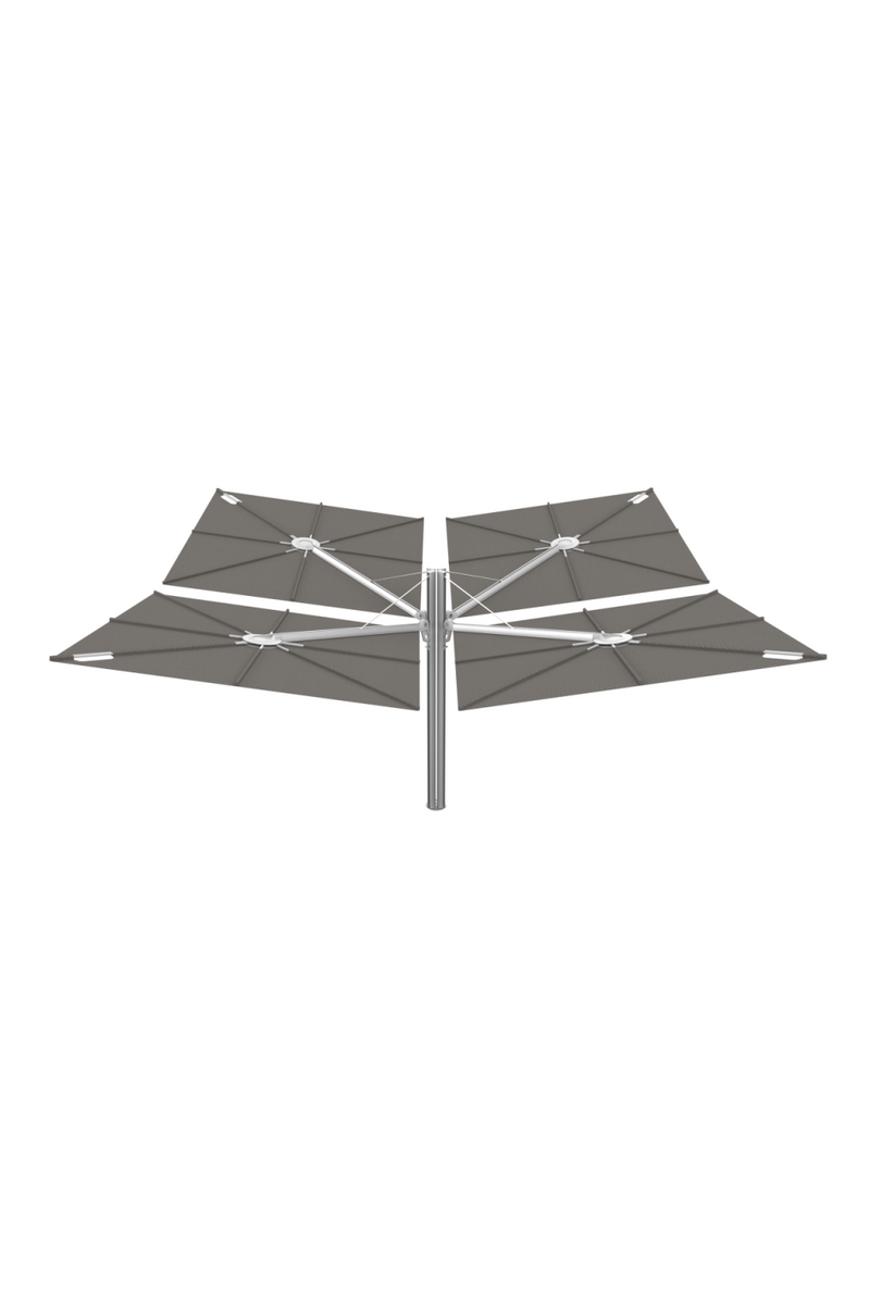 Flat-Top Outdoor Umbrella (17’ 9” x 17’ 9”) | Umbrossa Spectra Multi | Oroatrade.com