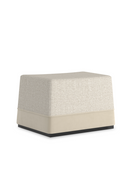 Gray Tweed Ottoman | Caracole Et Voila | Oroatrade.com