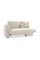 Ecru Linen Loveseat | Caracole Overlap | Oroatrade.com