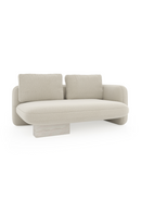 Ecru Linen Loveseat | Caracole Overlap | Oroatrade.com