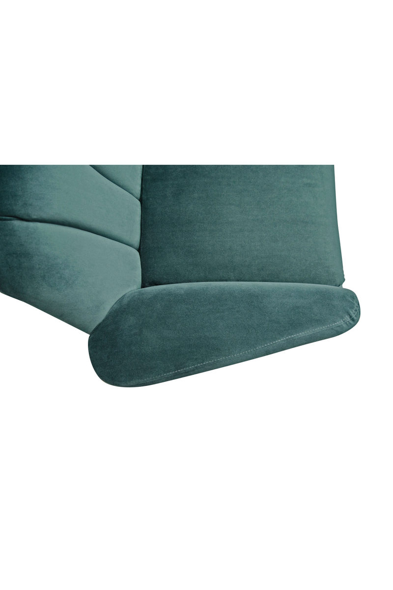 Velvet Channeled Lounge Chair | Versmissen Abbey | Oroatrade.com