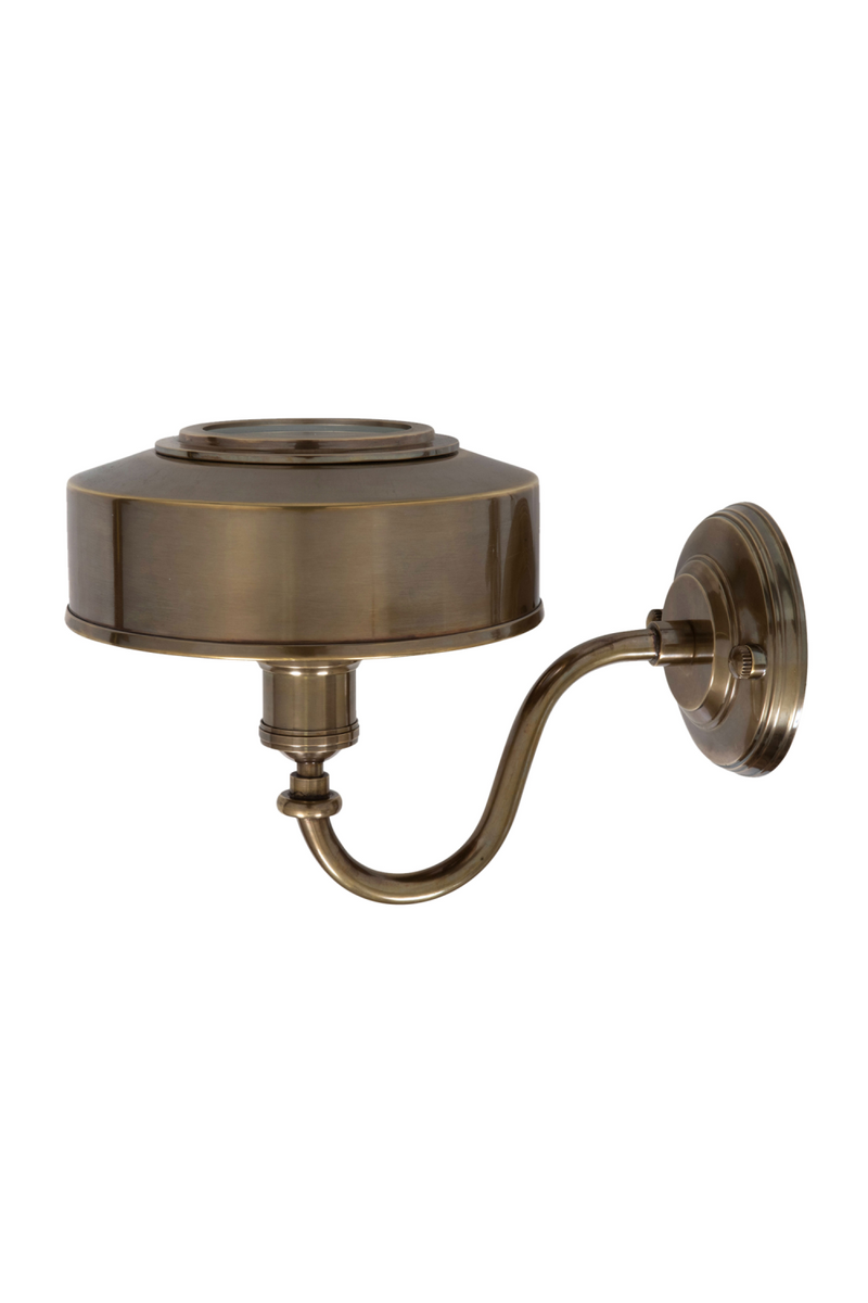 Brass Vintage Wall Lamp | Versmissen Antibes | Oroatrade.com