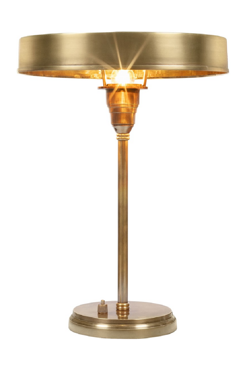 Metallic Industrial Table Lamp | Versmissen Auriol | Oroatrade.com