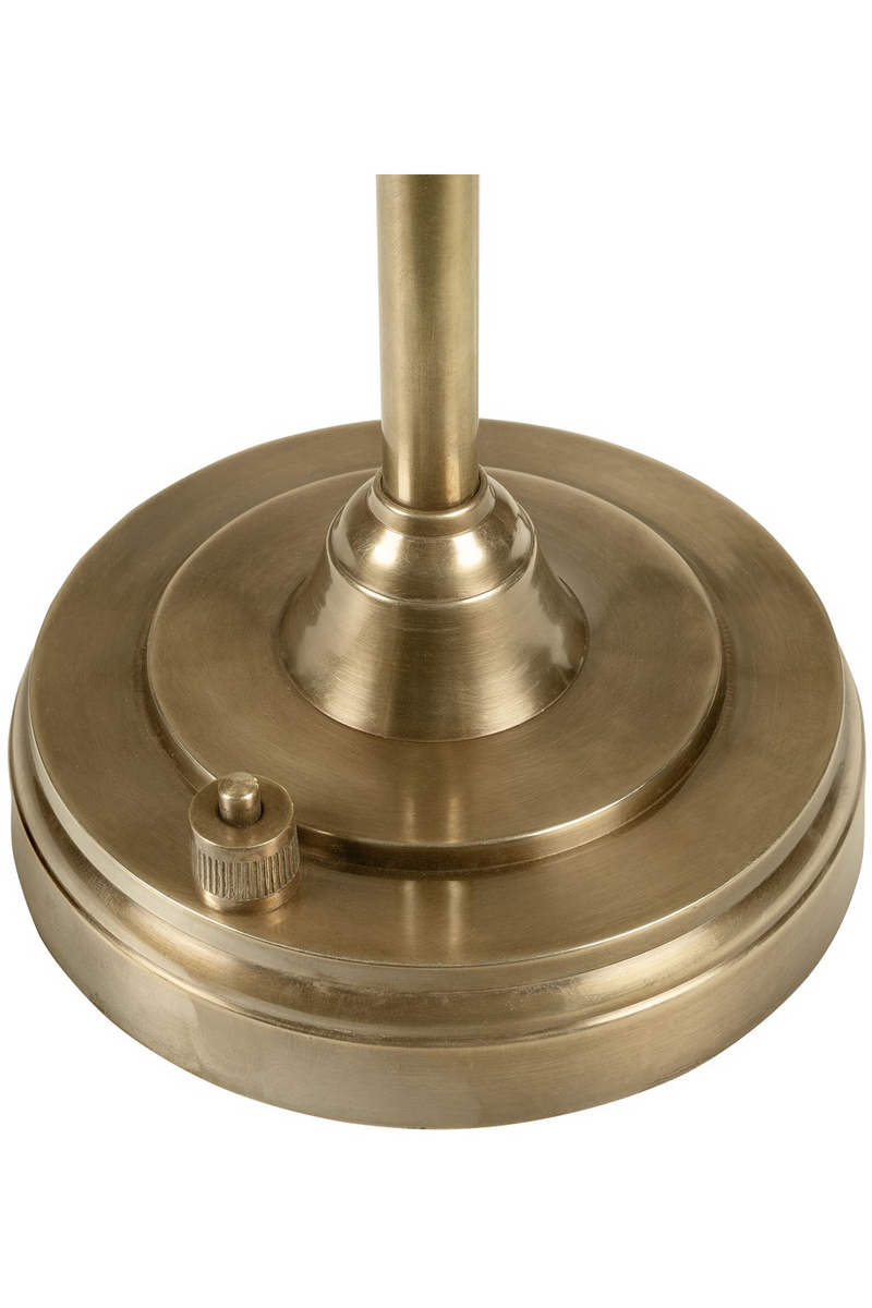 Brass Industrial Table Lamp | Versmissen Auxerre | Oroatrade.com