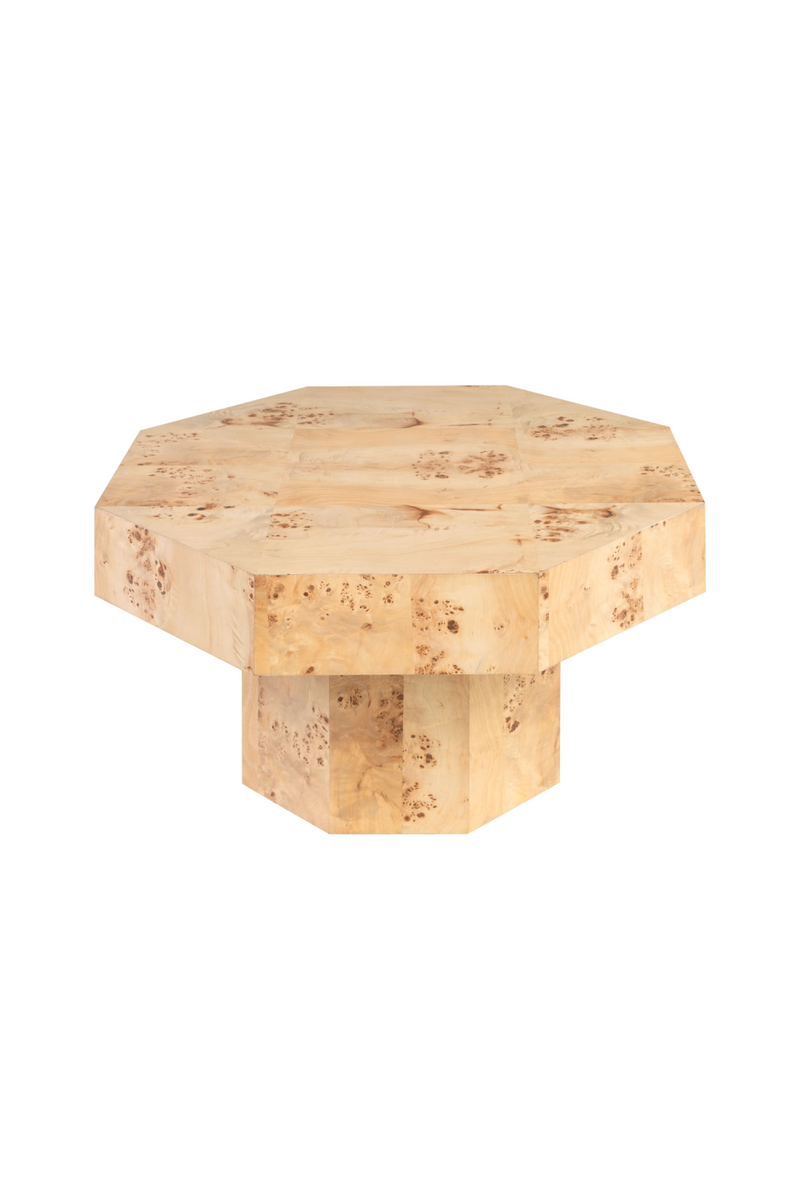 Octagonal Wooden Coffee Table | Versmissen Baka | Oroatrade.com