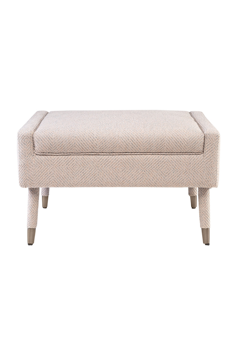 Jacquard Modern Footstool | Versmissen Balham | Oroatrade.com