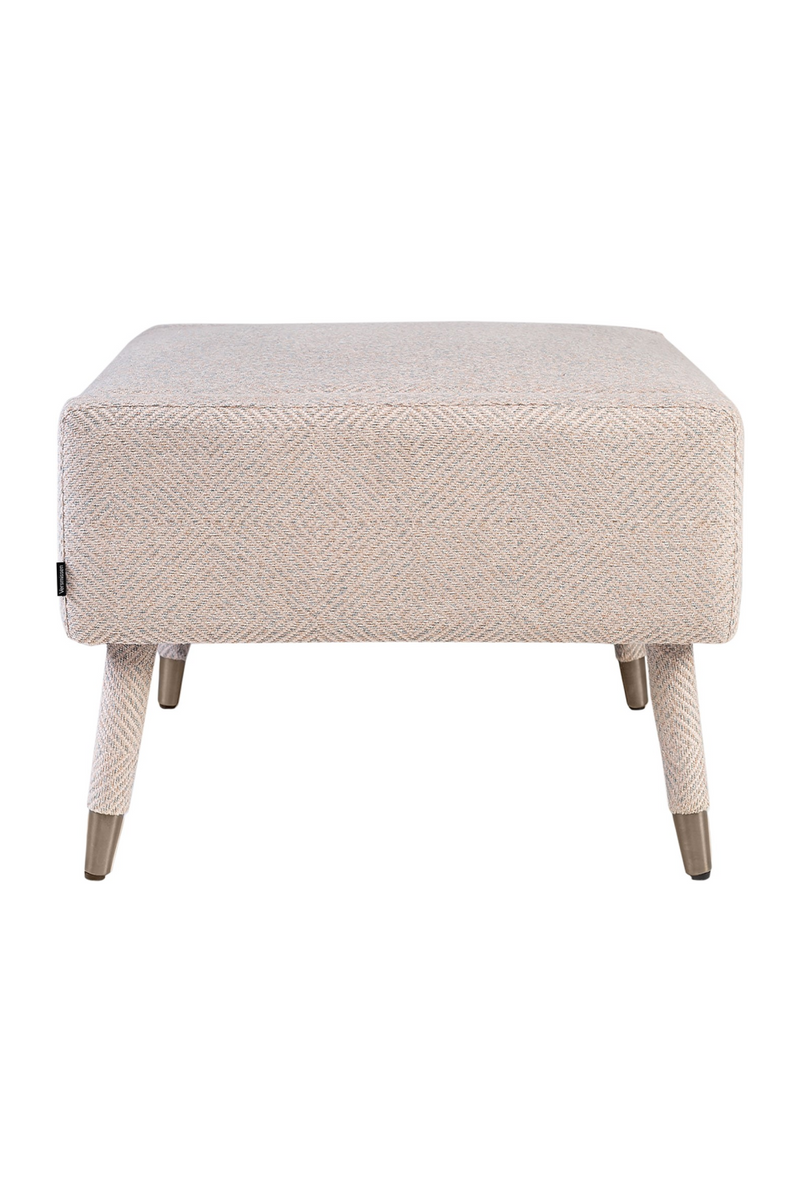 Jacquard Modern Footstool | Versmissen Balham | Oroatrade.com