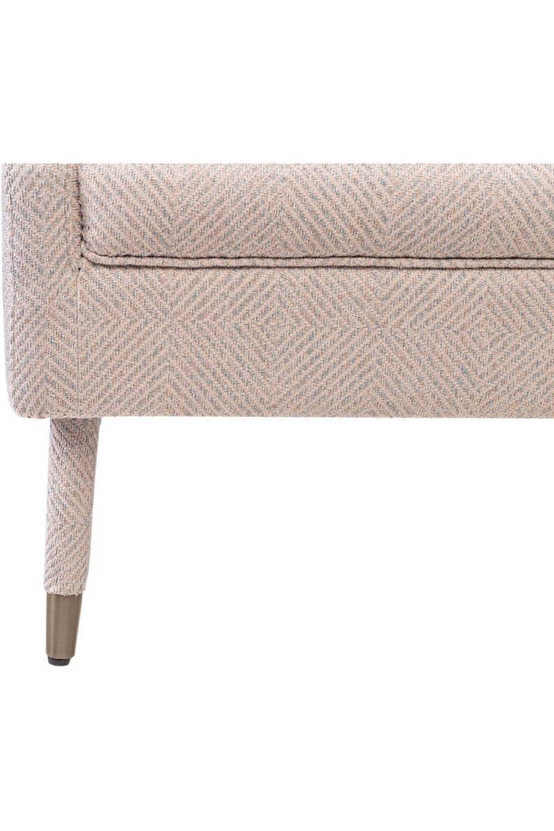 Jacquard Modern Footstool | Versmissen Balham | Oroatrade.com