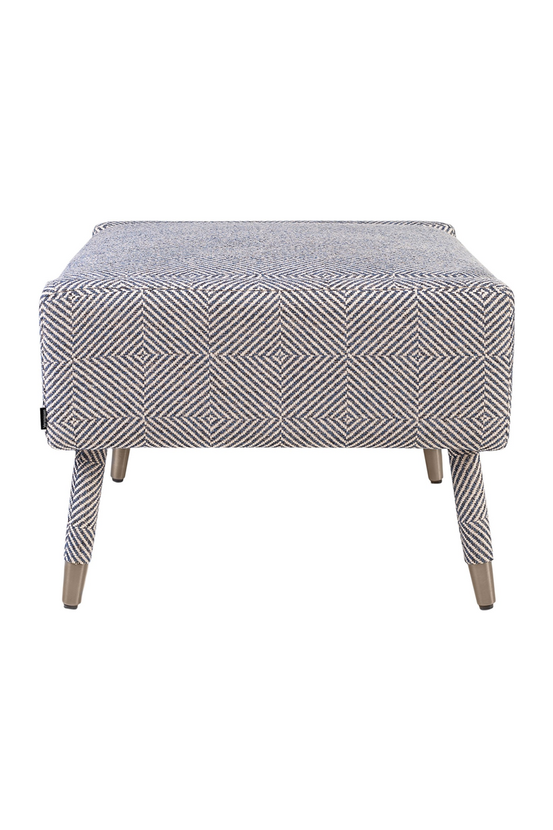 Jacquard Modern Footstool | Versmissen Balham | Oroatrade.com