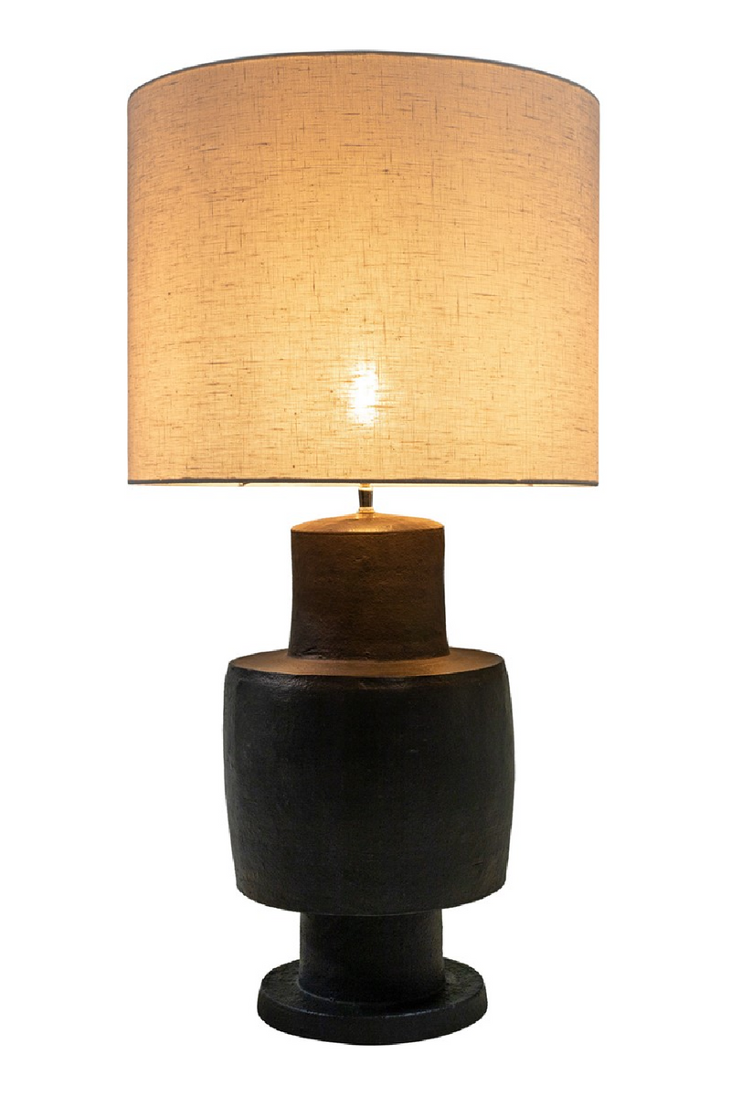 Terracotta Drum Table Lamp | Versmissen Blacky | Oroatrade.com
