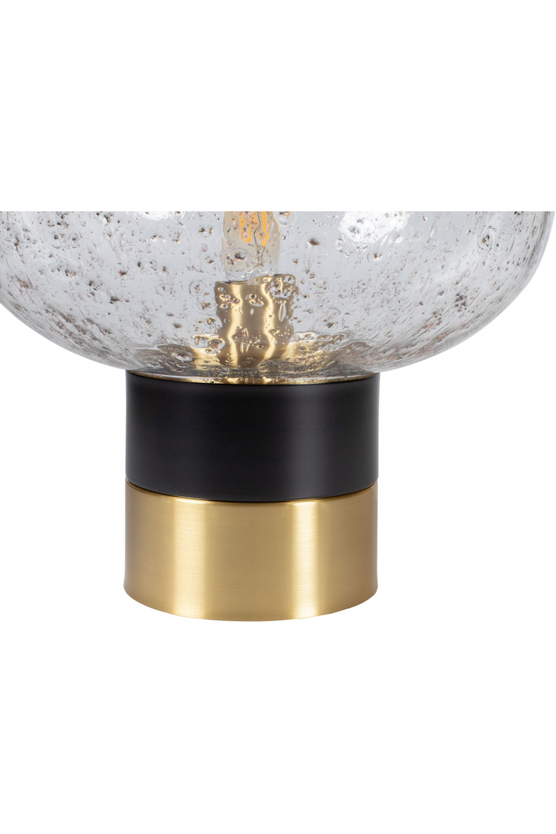 Glass Orb Table Lamp | Versmissen Bolhas | Oroatrade.com