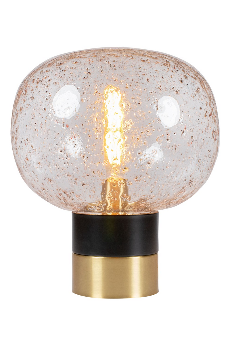 Glass Orb Table Lamp | Versmissen Bolhas | Oroatrade.com