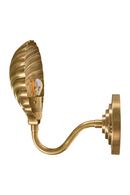 Gold Scalloped Wall Lamp | Versmissen Bonaire | Oroatrade.com