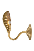 Gold Scalloped Wall Lamp | Versmissen Bonaire | Oroatrade.com