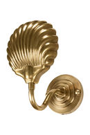 Gold Scalloped Wall Lamp | Versmissen Bonaire | Oroatrade.com