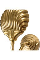 Gold Scalloped Wall Lamp | Versmissen Bonaire | Oroatrade.com