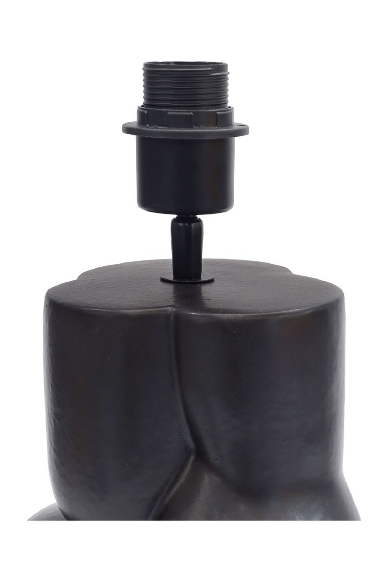Black Ceramic Table Lamp | Versmissen Booty | Oroatrade.com