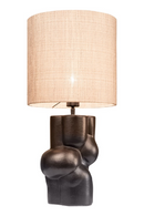 Black Ceramic Table Lamp | Versmissen Booty | Oroatrade.com