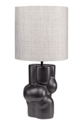 Black Ceramic Table Lamp | Versmissen Booty | Oroatrade.com