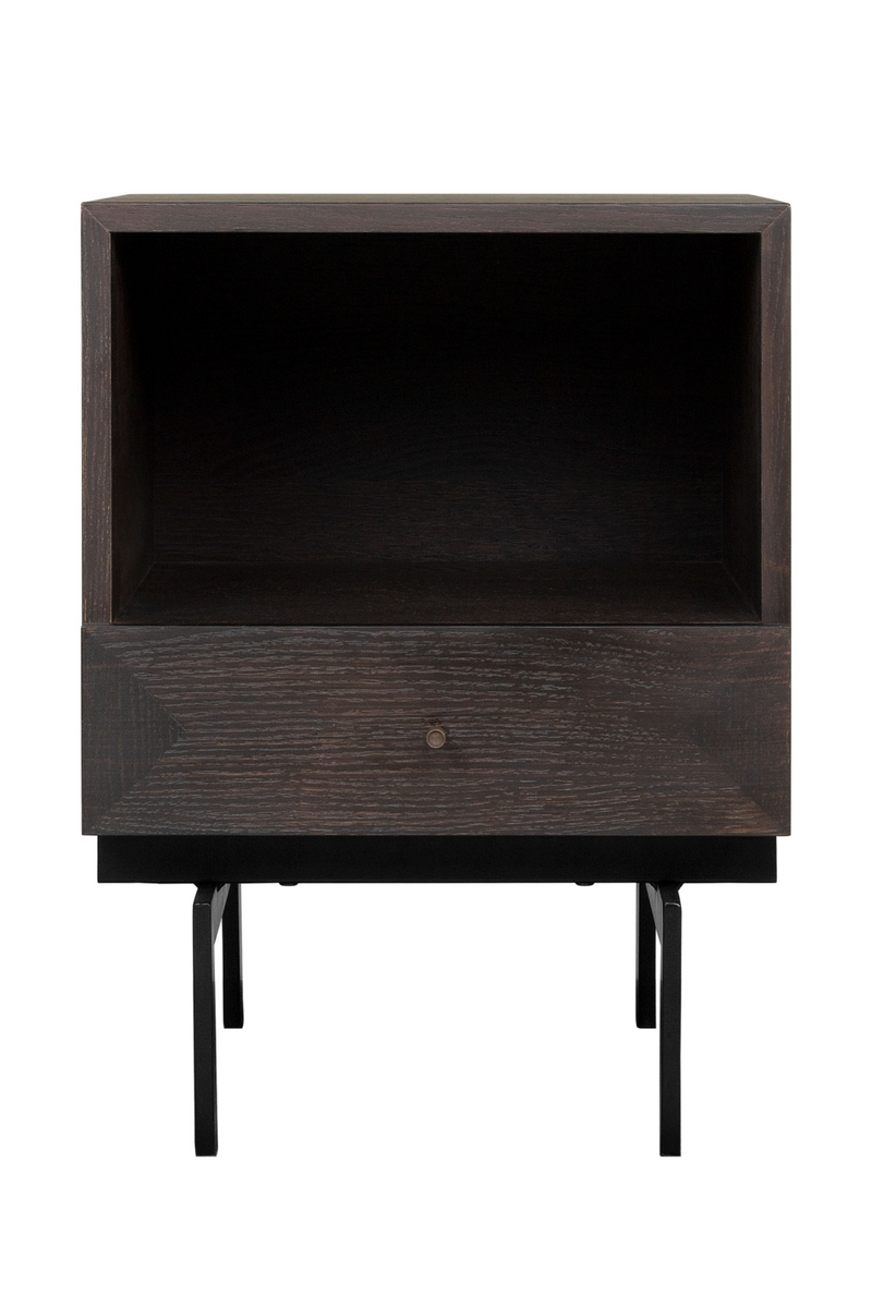 Oak Storage Bedside Table | Versmissen Capetown | Oroatrade.com