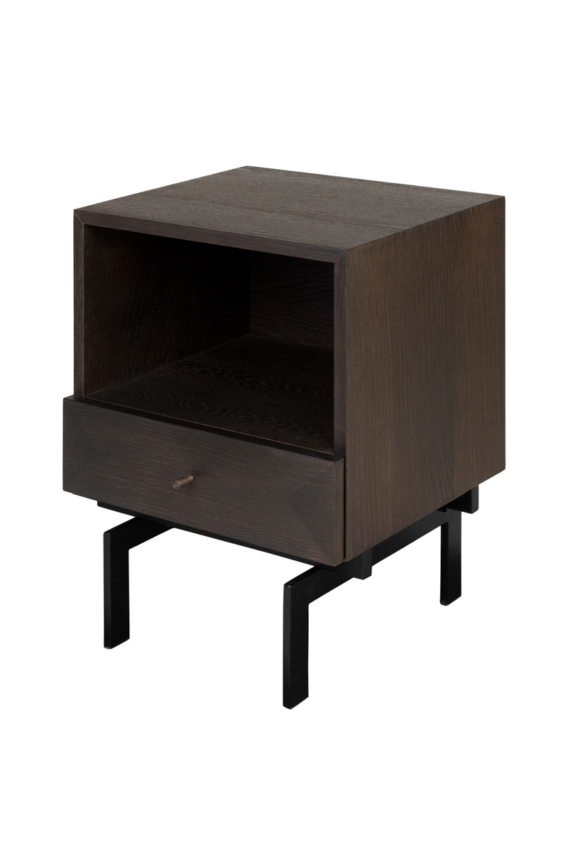 Oak Storage Bedside Table | Versmissen Capetown | Oroatrade.com