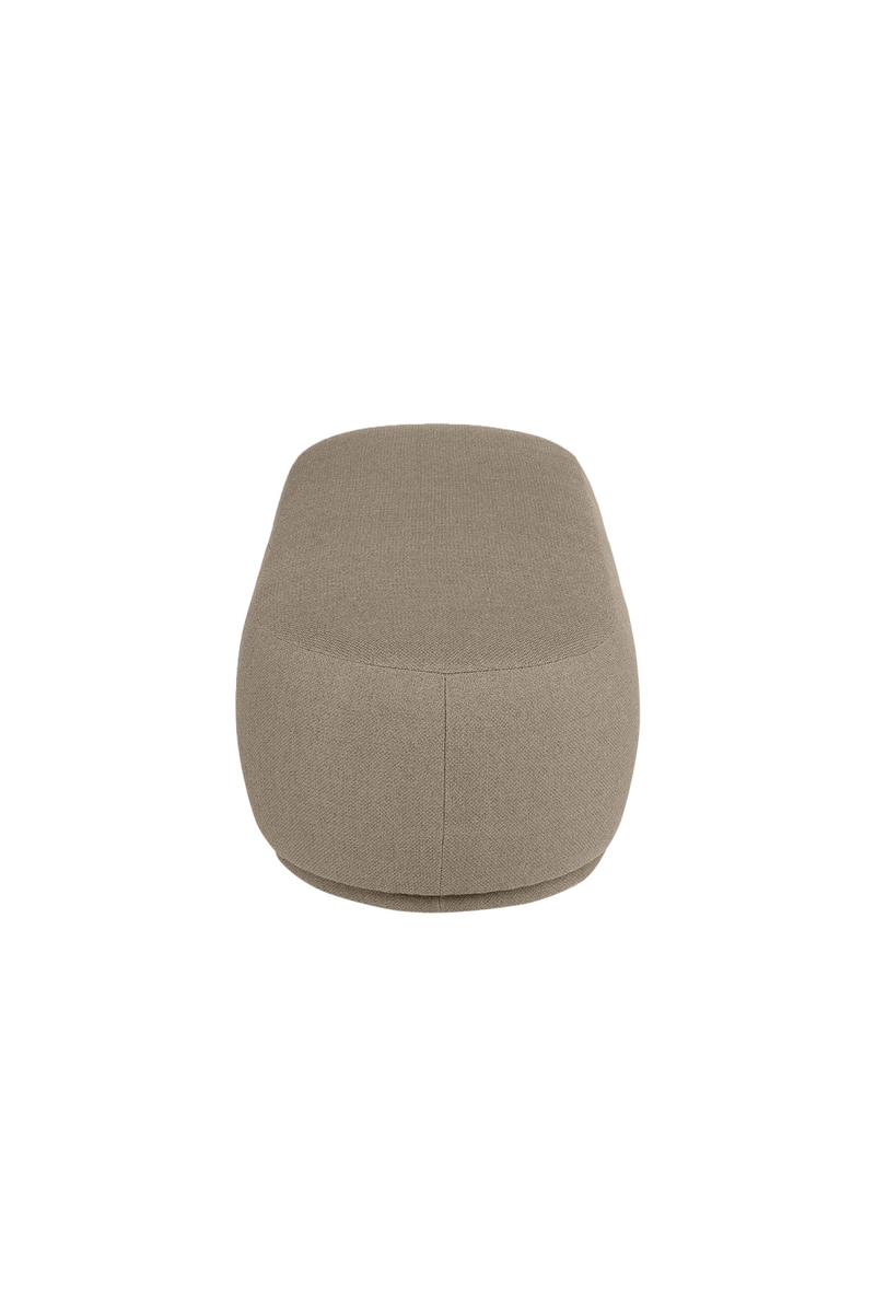 Upholstered Oval Bench | Versmissen Conrad | Oroatrade.com