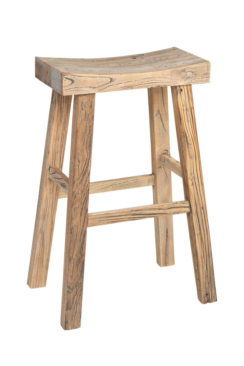 Elm Saddle Bar Stool | Versmissen | Oroatrade.com