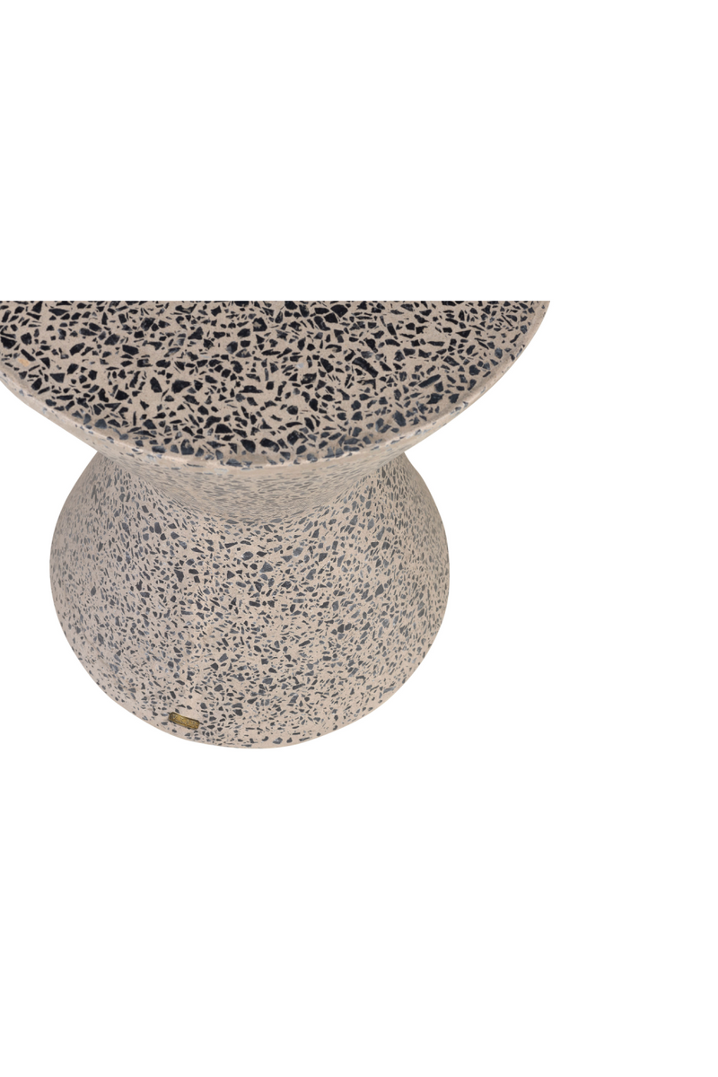 Gray Terrazzo Table / Stool | Versmissen Diabolo | Oroatrade.com