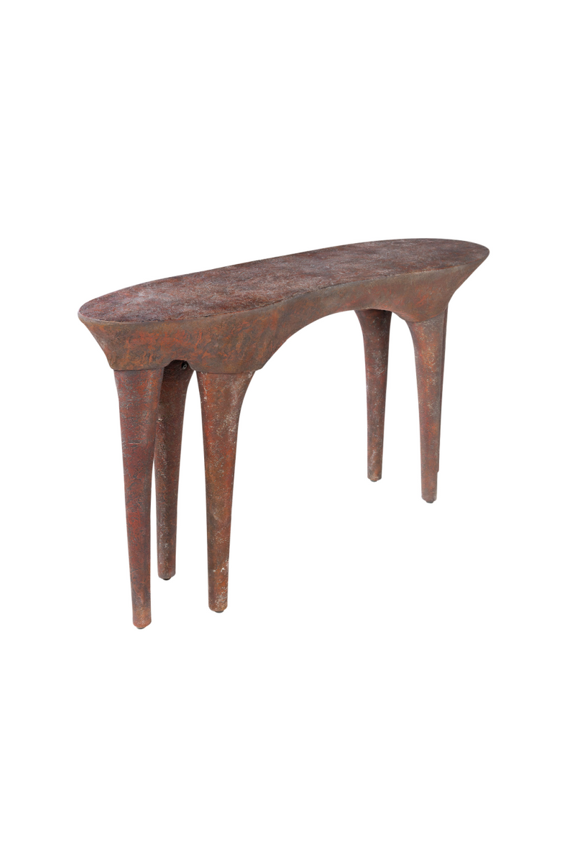 Aged Copper Console Table | Versmissen Dizon | Oroatrade.com