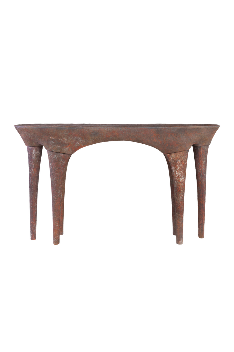 Aged Copper Console Table | Versmissen Dizon | Oroatrade.com