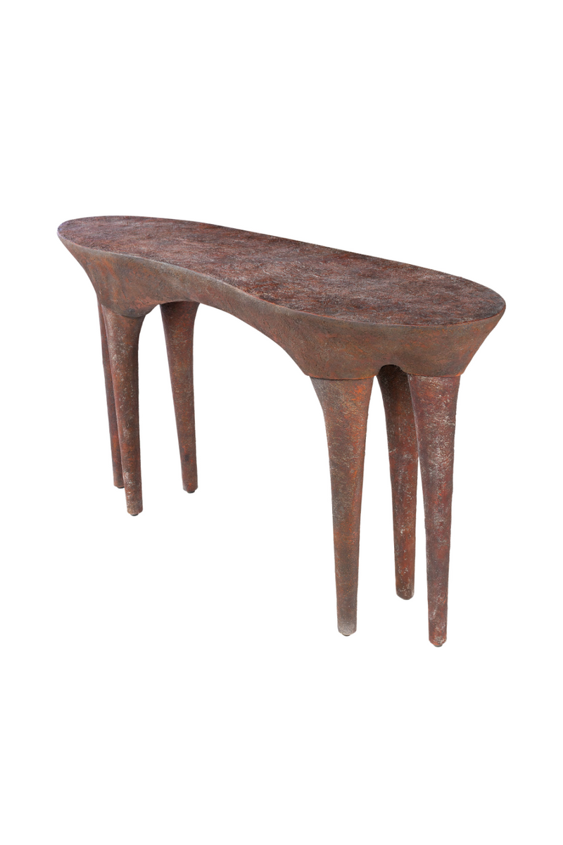 Aged Copper Console Table | Versmissen Dizon | Oroatrade.com