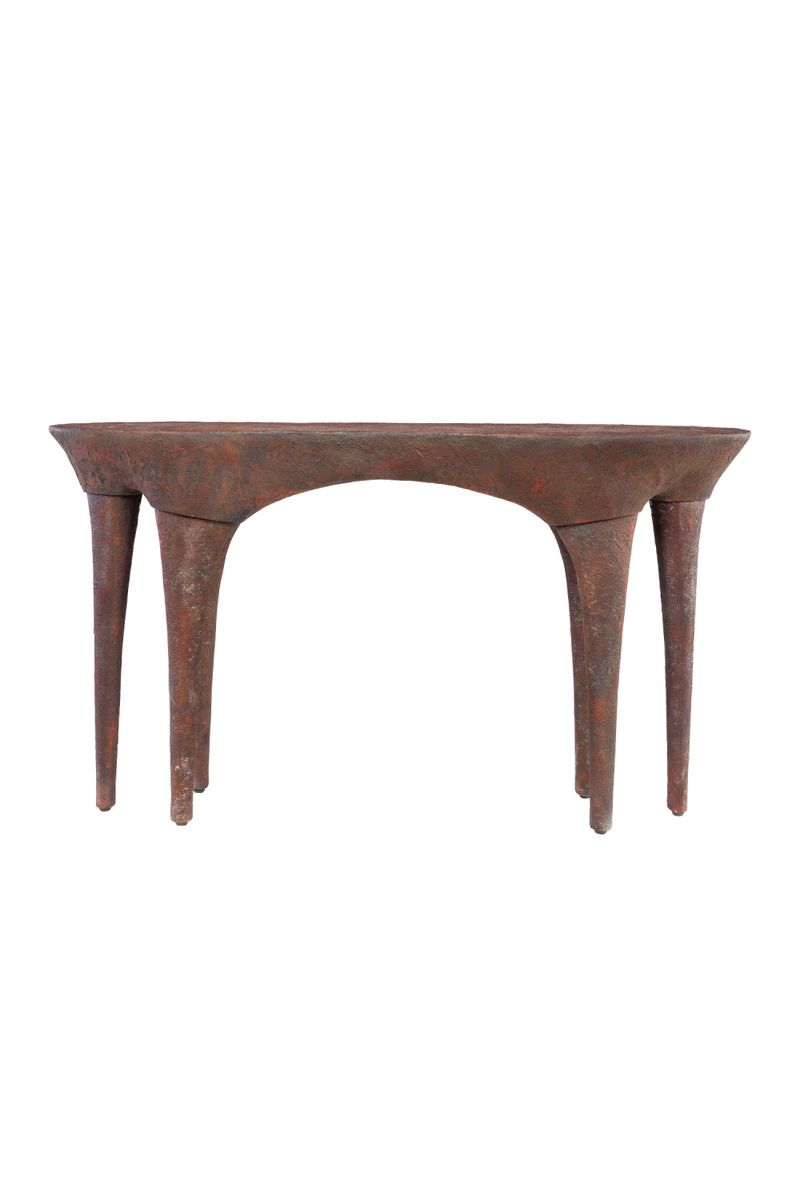 Aged Copper Console Table | Versmissen Dizon | Oroatrade.com