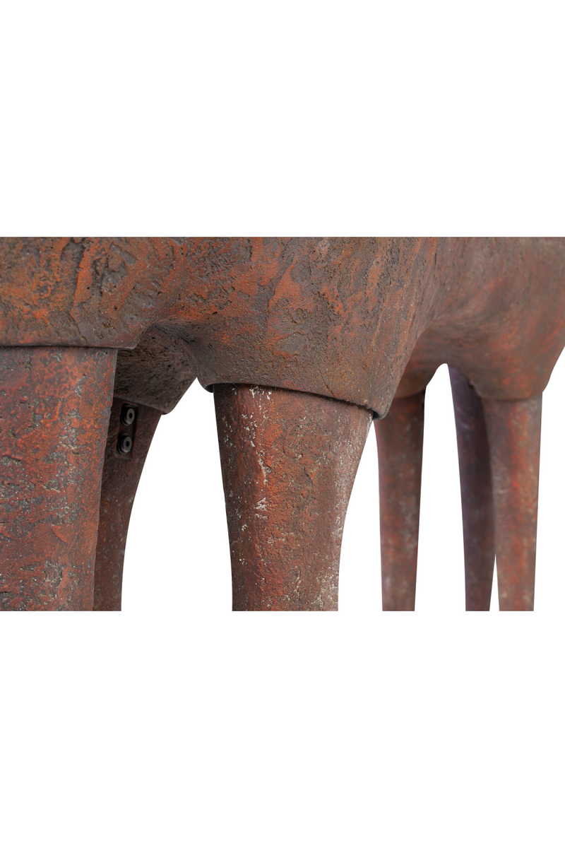 Aged Copper Console Table | Versmissen Dizon | Oroatrade.com