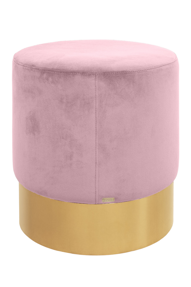 Pink Velvet Stool | Versmissen Ella | Oroatrade.com