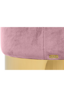 Pink Velvet Stool | Versmissen Ella | Oroatrade.com