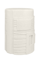 Carved Cylindrical Occasional Table | Versmissen Glitch | Oroatrade.com