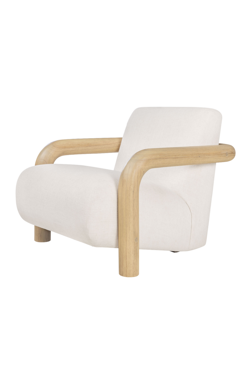 White Modern Lounge Chair | Versmissen Goma | Oroatrade.com