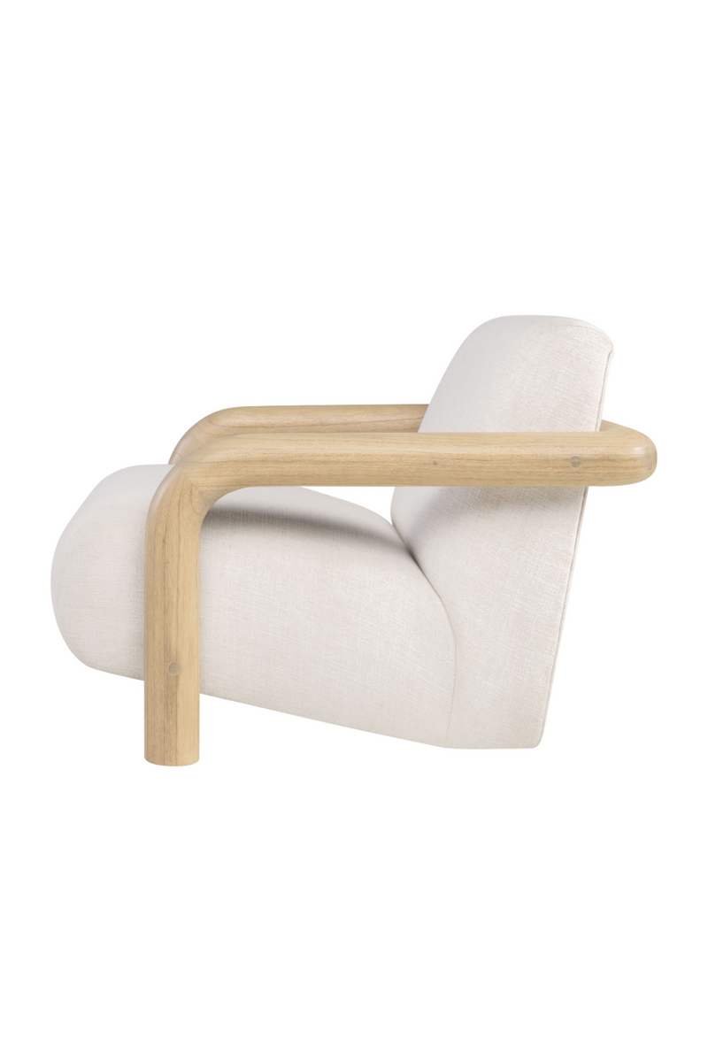 White Modern Lounge Chair | Versmissen Goma | Oroatrade.com