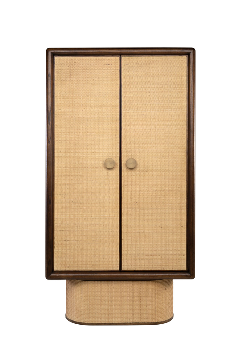 Modern Rattan 2-Door Cabinet | Versmissen Granada | Oroatrade.com