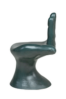 Sculptural Fiberglass Accent Chair | Versmissen Hand | Oroatrade.com