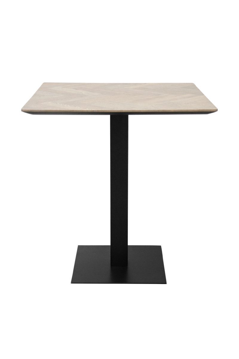 Square Pedestal Dining Table | Versmissen Herringbone | Oroatrade.com