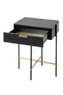 Black One-Drawer Cabinet | Versmissen Highline | Oroatrade.com