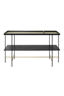 Black Tray Console Table | Versmissen Highline | Oroatrade.com