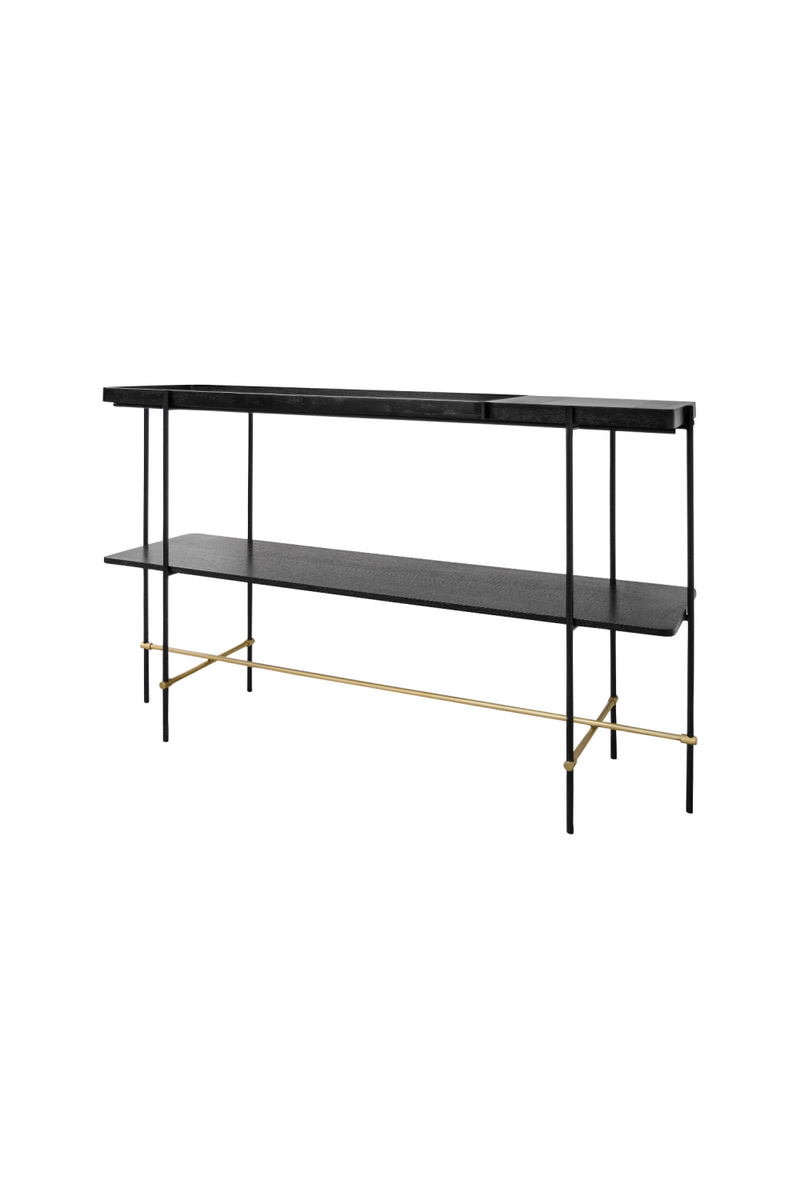 Black Tray Console Table | Versmissen Highline | Oroatrade.com