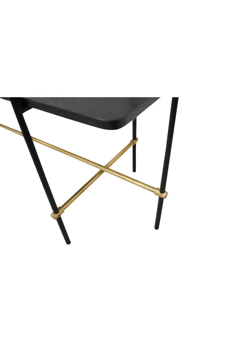 Black Tray Console Table | Versmissen Highline | Oroatrade.com