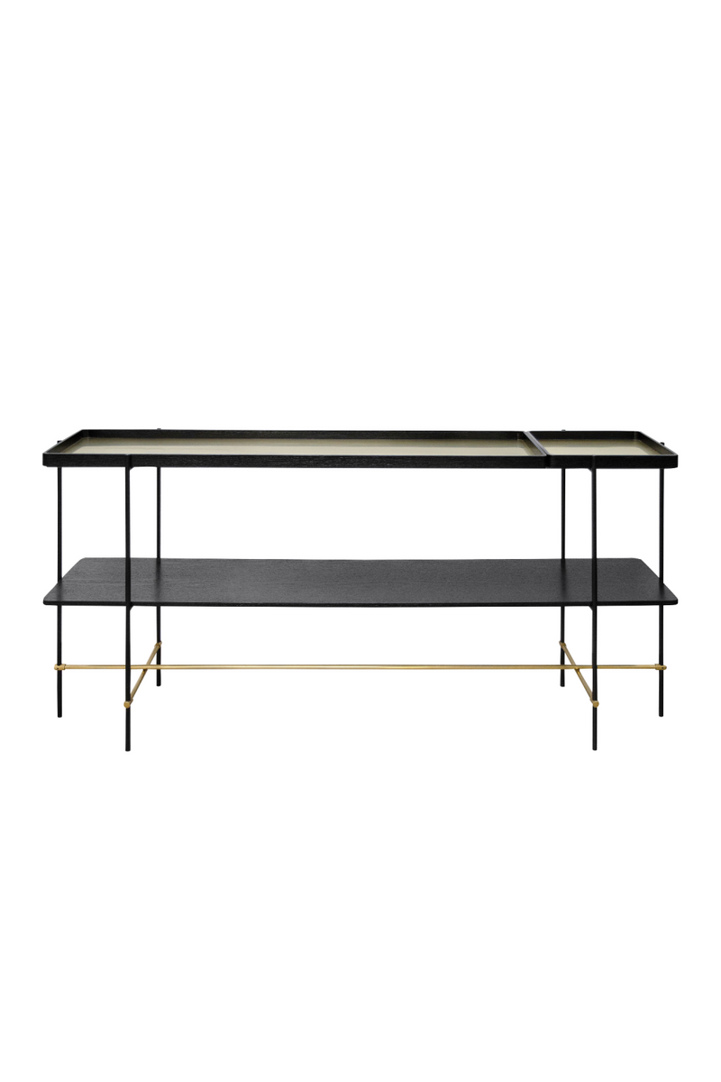 Black Tray Console Table | Versmissen Highline | Oroatrade.com