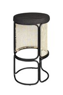 Rattan Accent Bar Stool | Versmissen Hoops | Oroatrade.com
