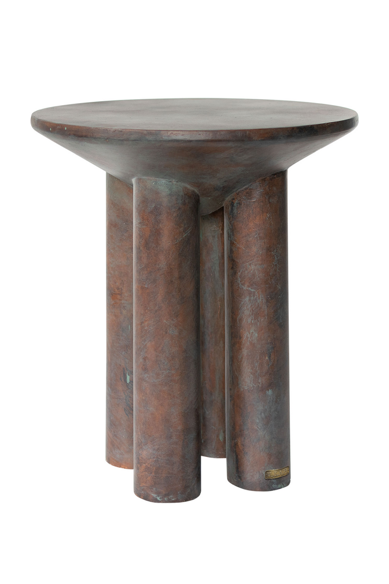 Antique Copper Occasional Table | Versmissen Hyllie | Oroatrade.com
