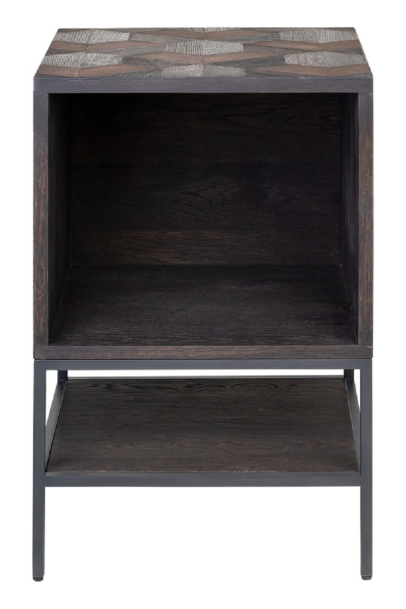 Oak Parquet Bedside Cabinet | Versmissen Illusion | Oroatrade.com
