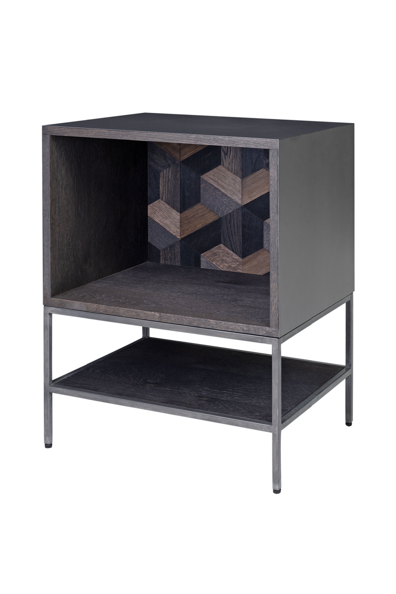 Oak Adjustable Bedside Cabinet | Versmissen Illusion | Oroatrade.com